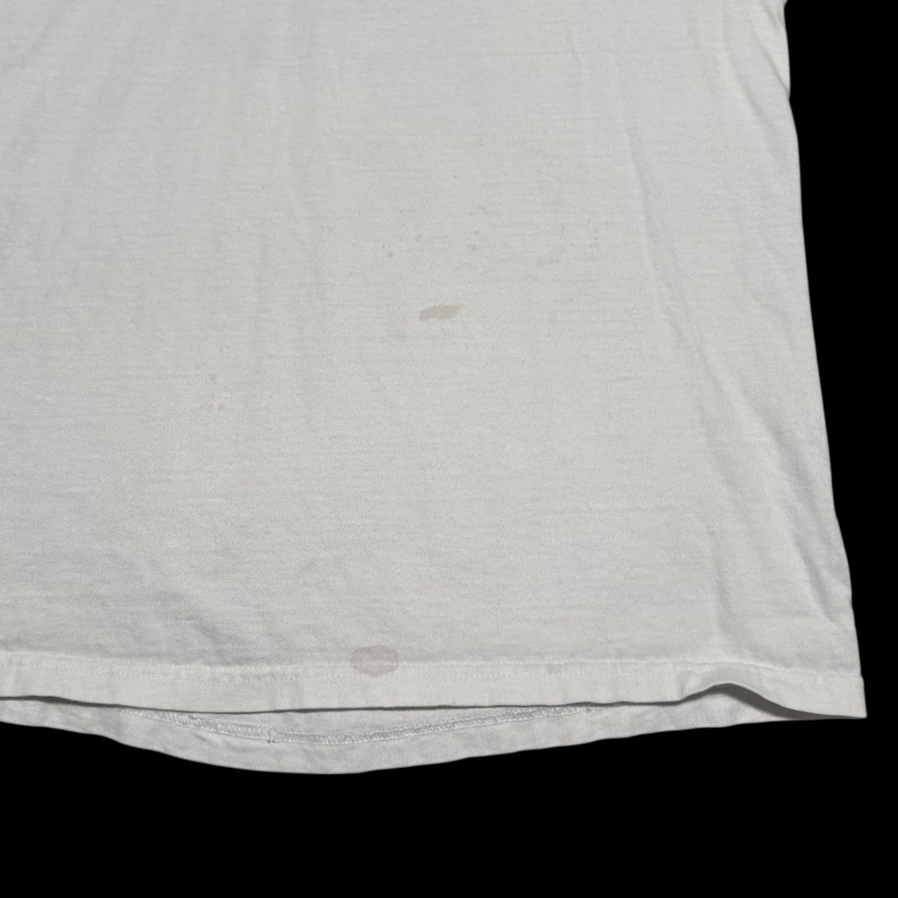 Vintage 90s Hanes Kickapoo Tavern Colorado White Shirt Men's Large FLAWS - Picture 4 of 8